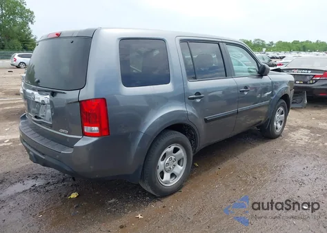 2013 Honda Pilot Lx z USA, uszkodzony, nr VIN 5FNYF4H21DB069690